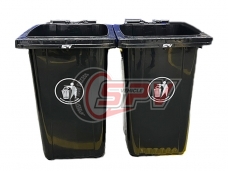 360L Plastic Garbage Bins